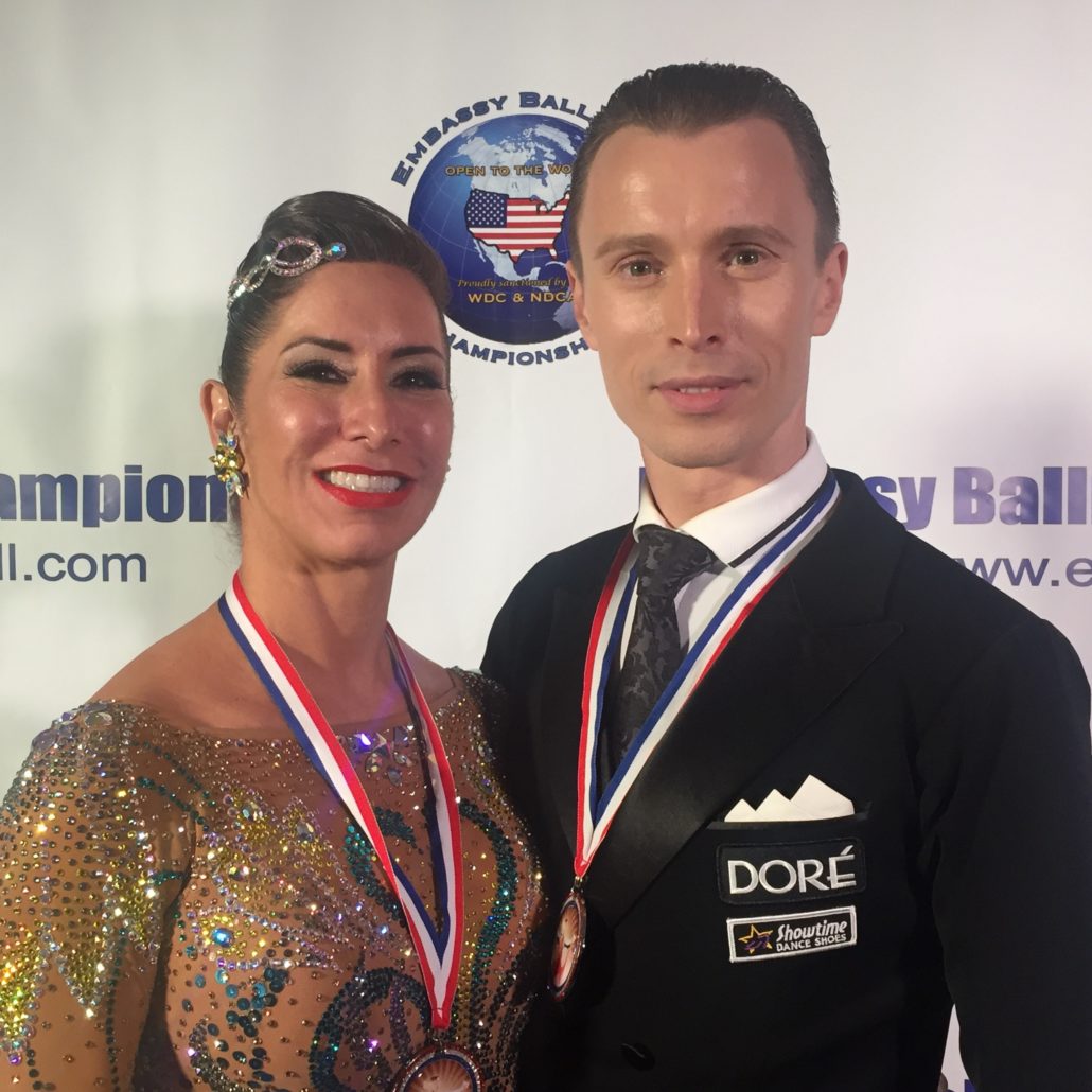 Brynda and Martin at Embassy Ball 2016