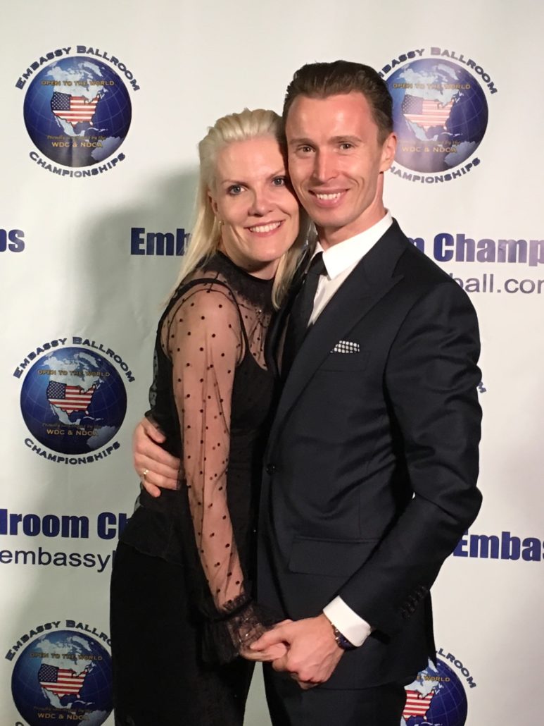 Martin and Liene Reinbold at Embassy Ball 2016